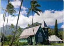 Waioli Huiia Church， Hanalei Kauai Islan...
